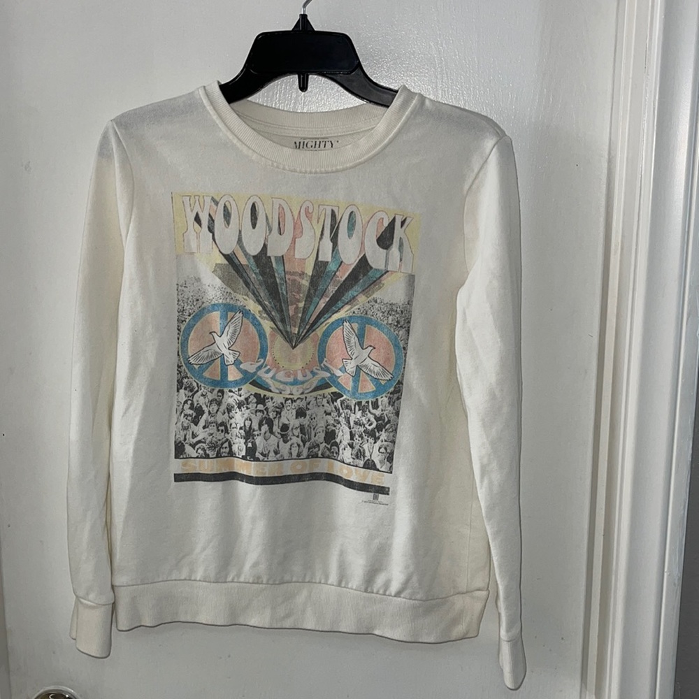 Off white Woodstock sweater